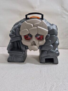 Playmobil Pirate Skull Island Playset CASE ONLY 2007 Gray Orange Handled
